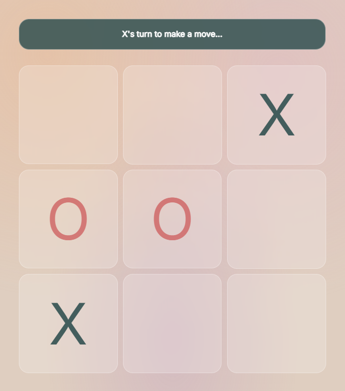 Tic-Tac-Toe Screenshot